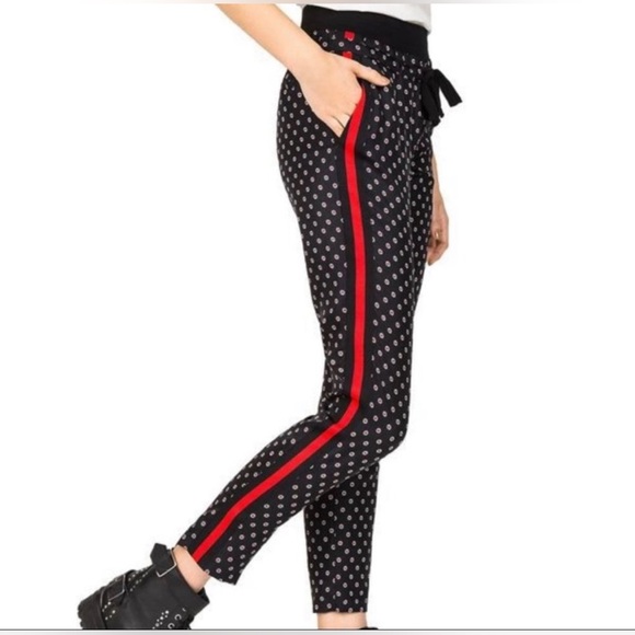 THE KOOPLES SPORT RUBY FLORAL PRINT SILK Pants | Size 0 | Like New - Picture 1 of 7